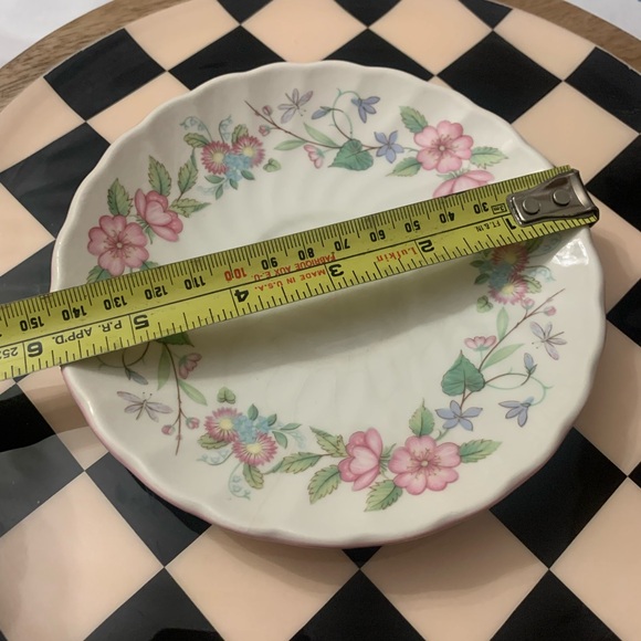 Myott Meakin "Spring Fields" saucer or small plate, designed by Jenny Rhodes - Picture 4 of 6